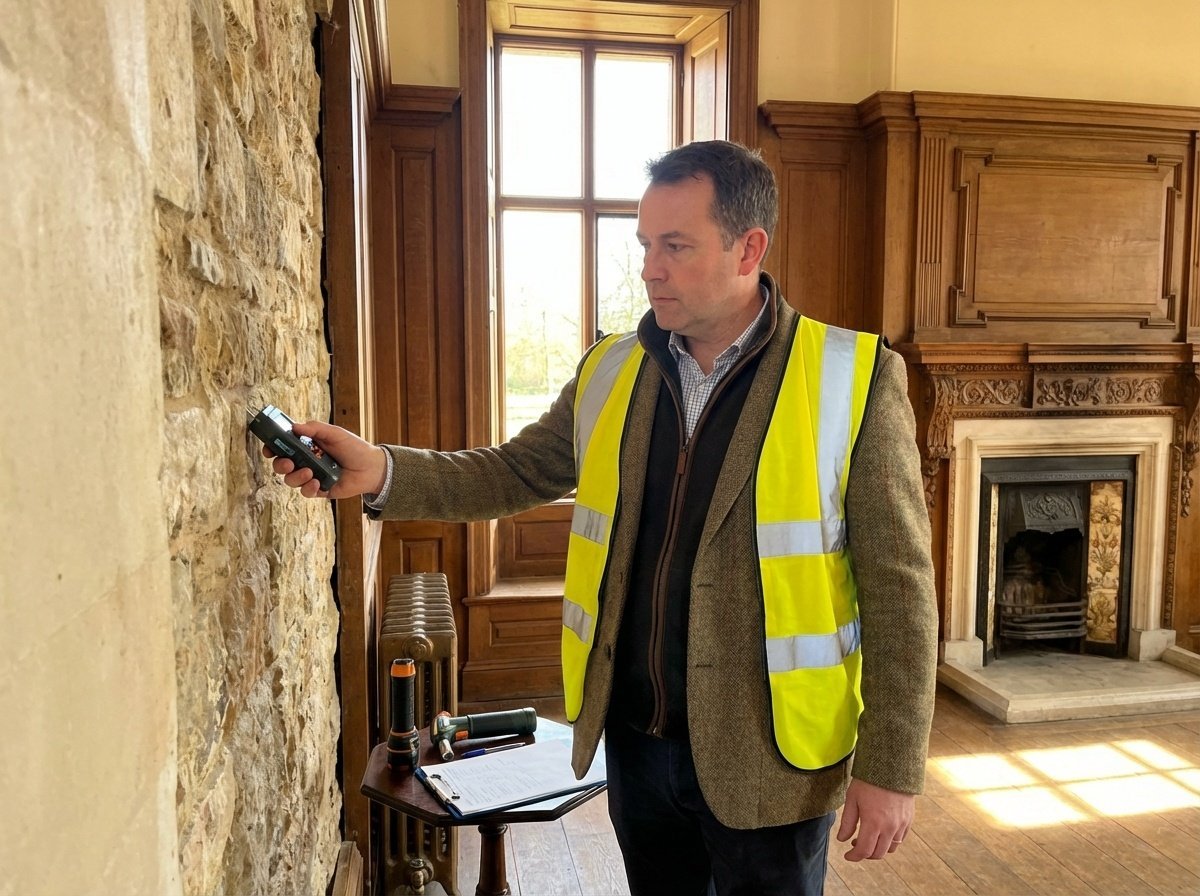 Expert building inspection by professional surveyor