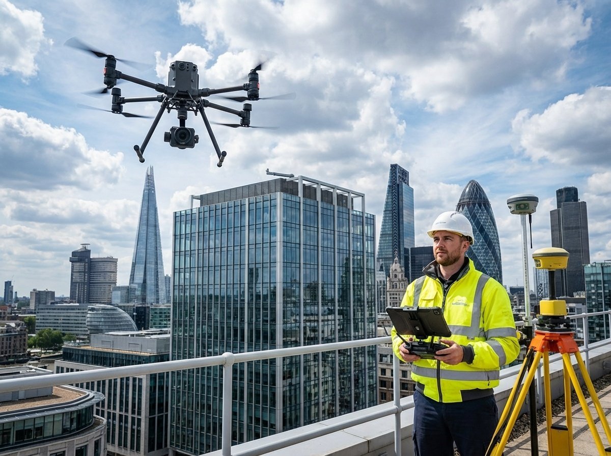 Professional drone surveys for property assessment in London